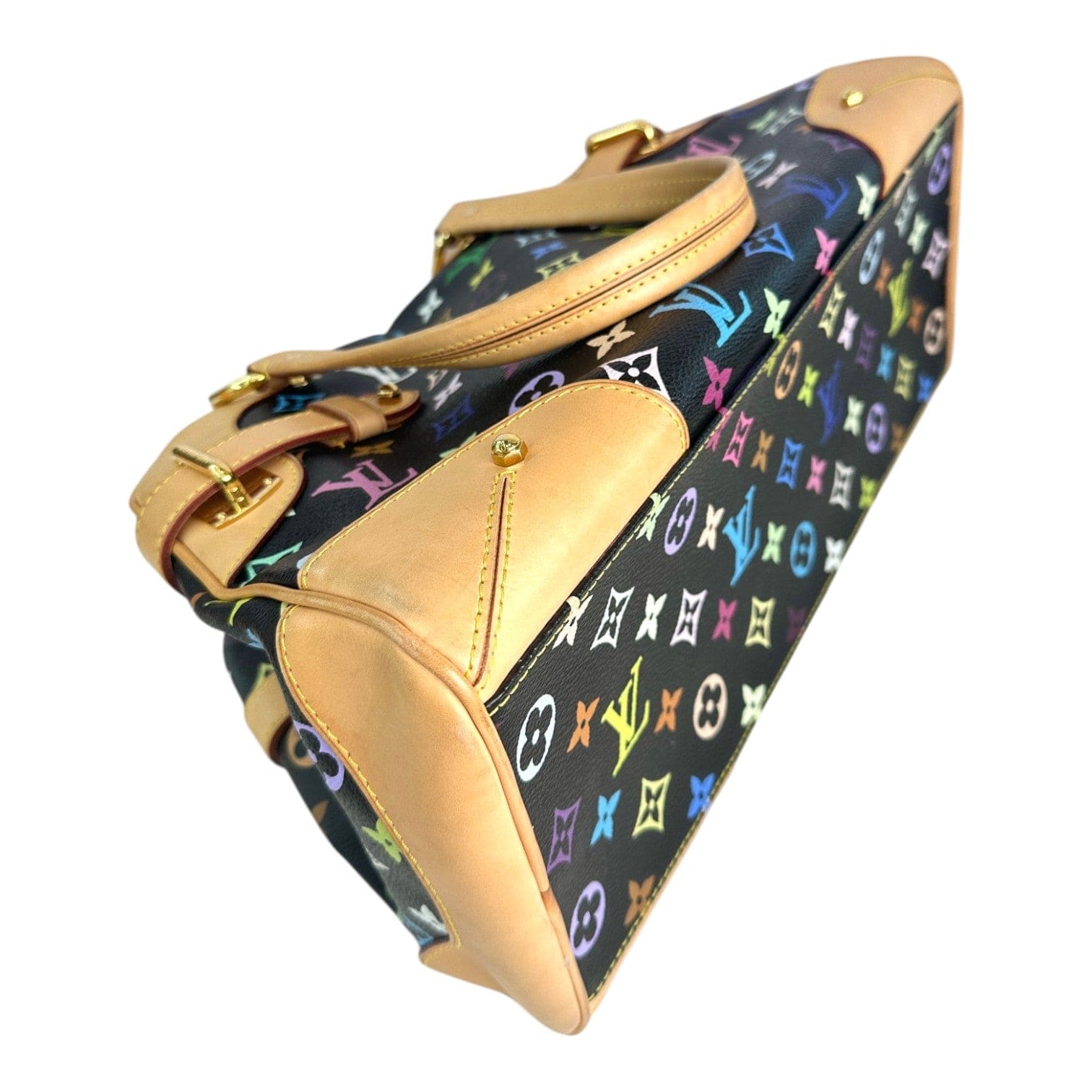Louis Vuitton Louis Vuitton Black Monogram Multicolour Claudia Bag