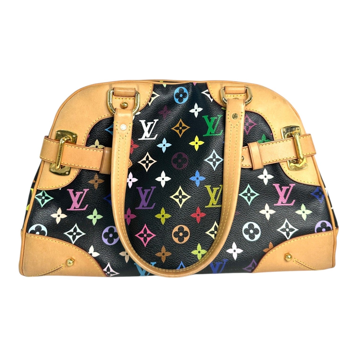 Louis Vuitton Louis Vuitton Black Monogram Multicolour Claudia Bag