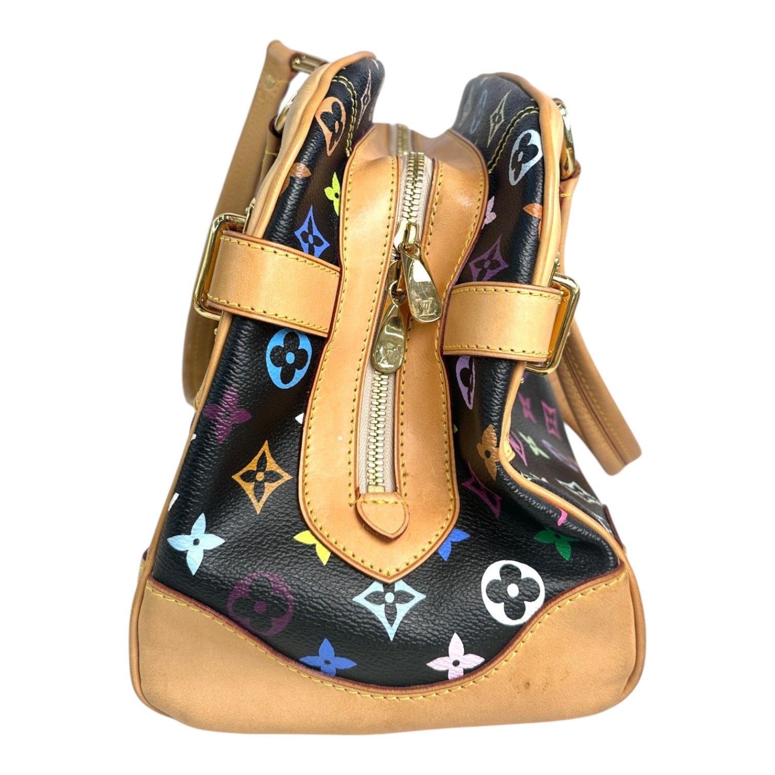 Louis Vuitton Louis Vuitton Black Monogram Multicolour Claudia Bag
