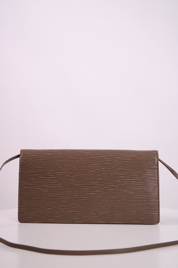 Louis Vuitton Louis Vuitton Epi Honfleur Shoulder Bag Taupe