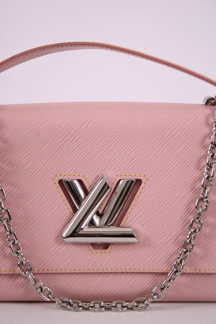Louis Vuitton Louis Vuitton Epi Twist MM Shoulder Bag Pink