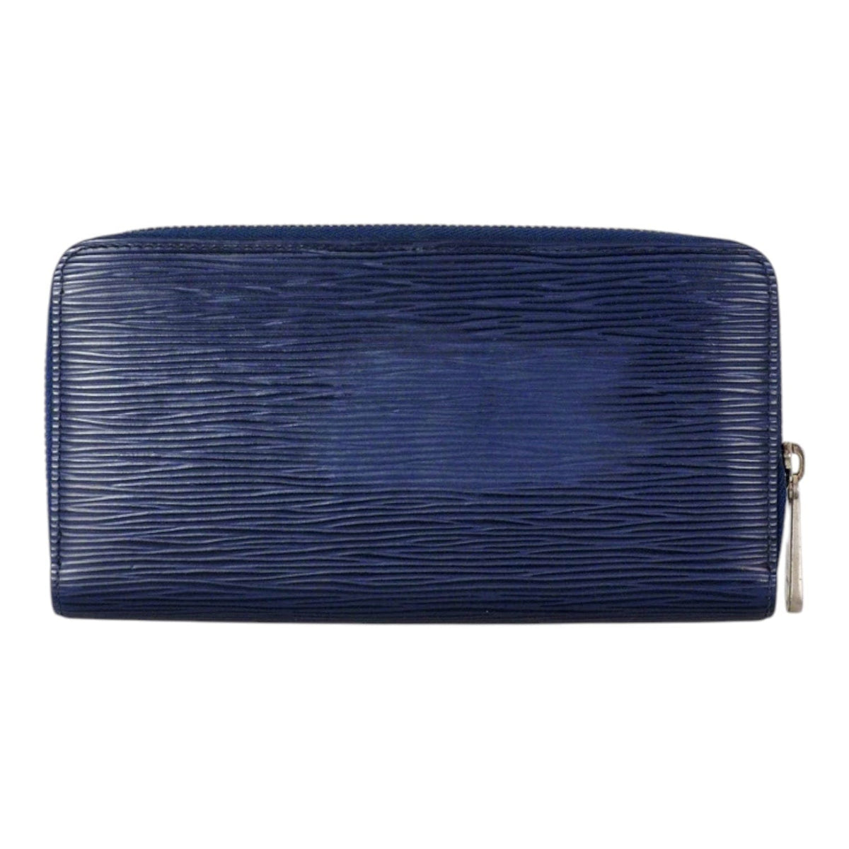 Louis Vuitton Louis Vuitton Epi Zippy Blue Wallet - Full Set