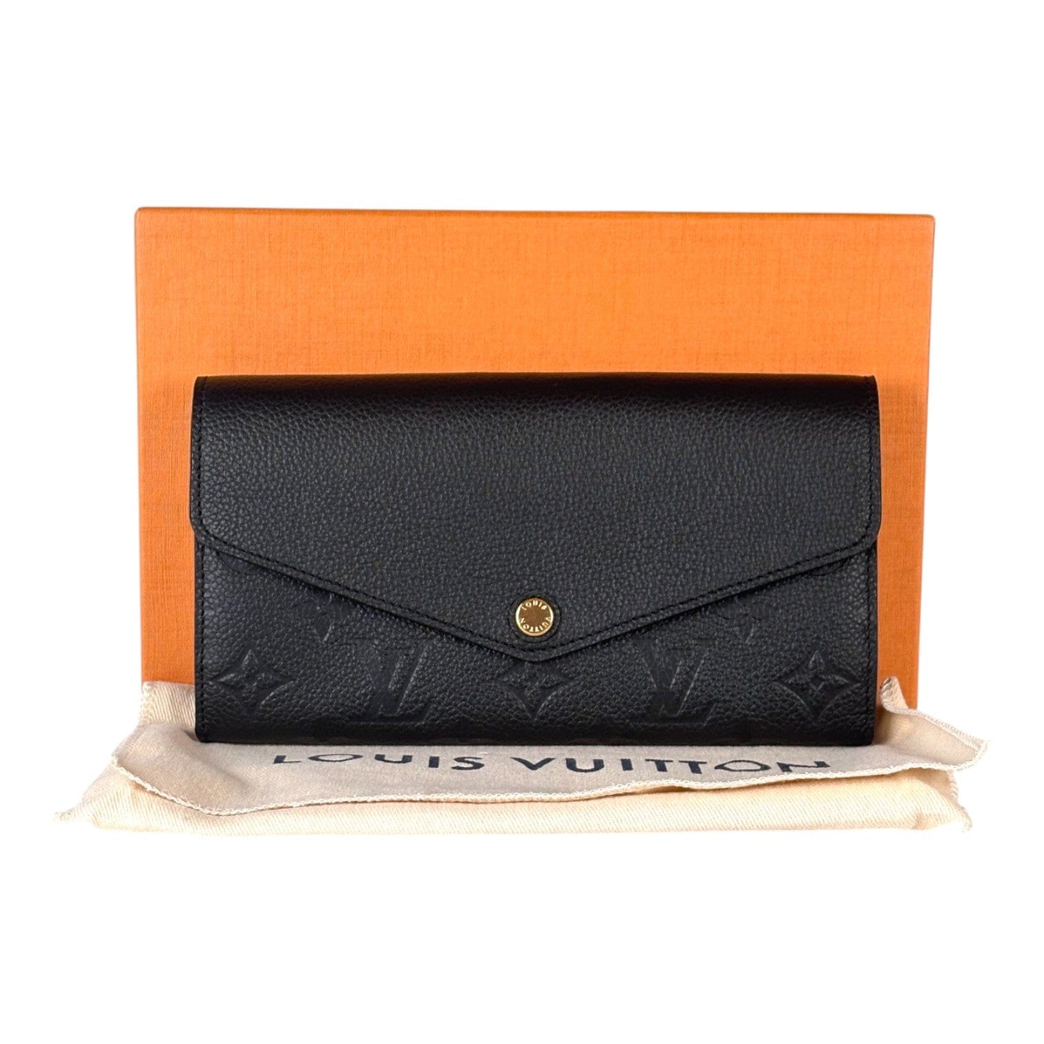 Louis Vuitton Louis Vuitton Long Wallet in Black Epi