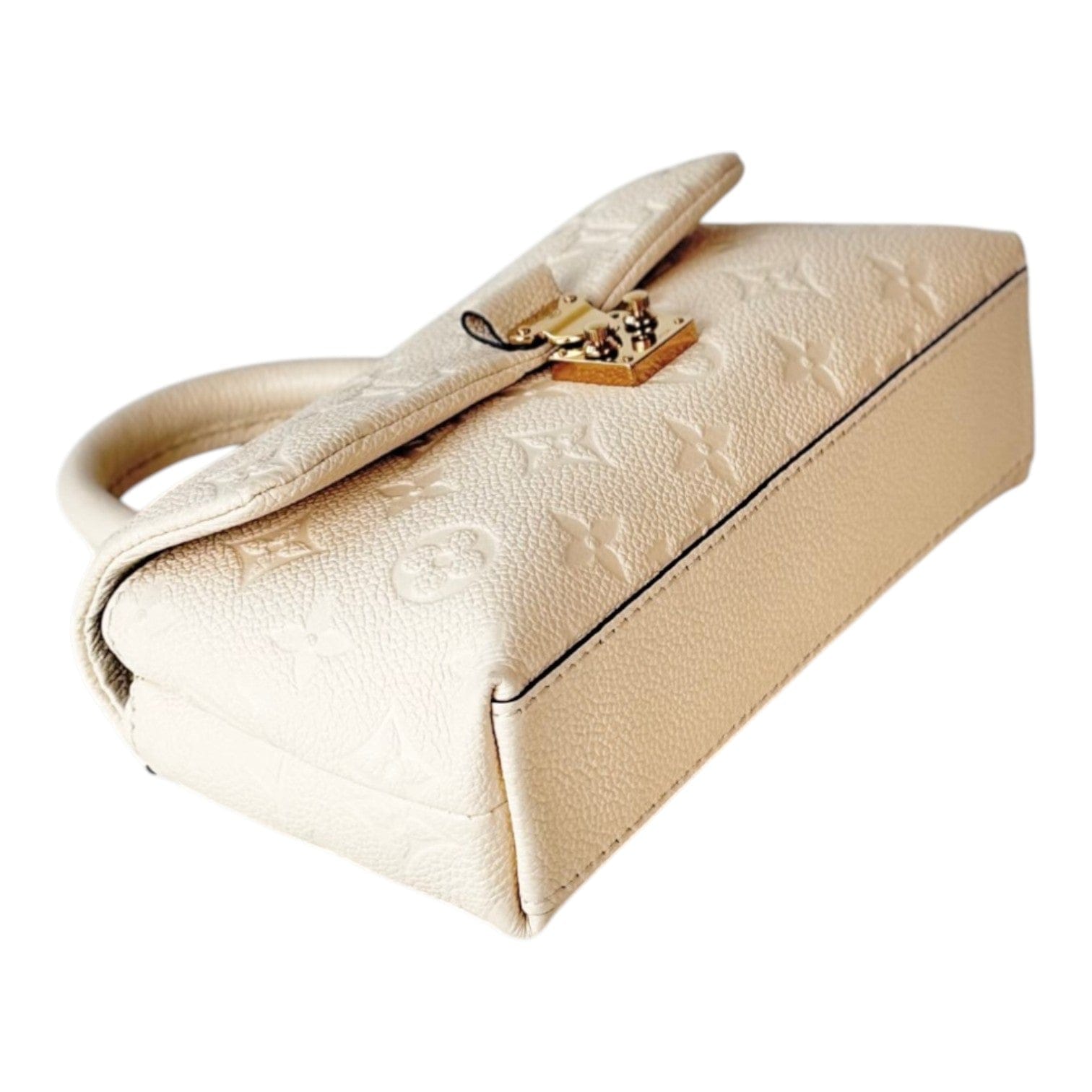 Louis Vuitton Louis Vuitton Madeleine Monogram Empreinte Calfskin White Bag