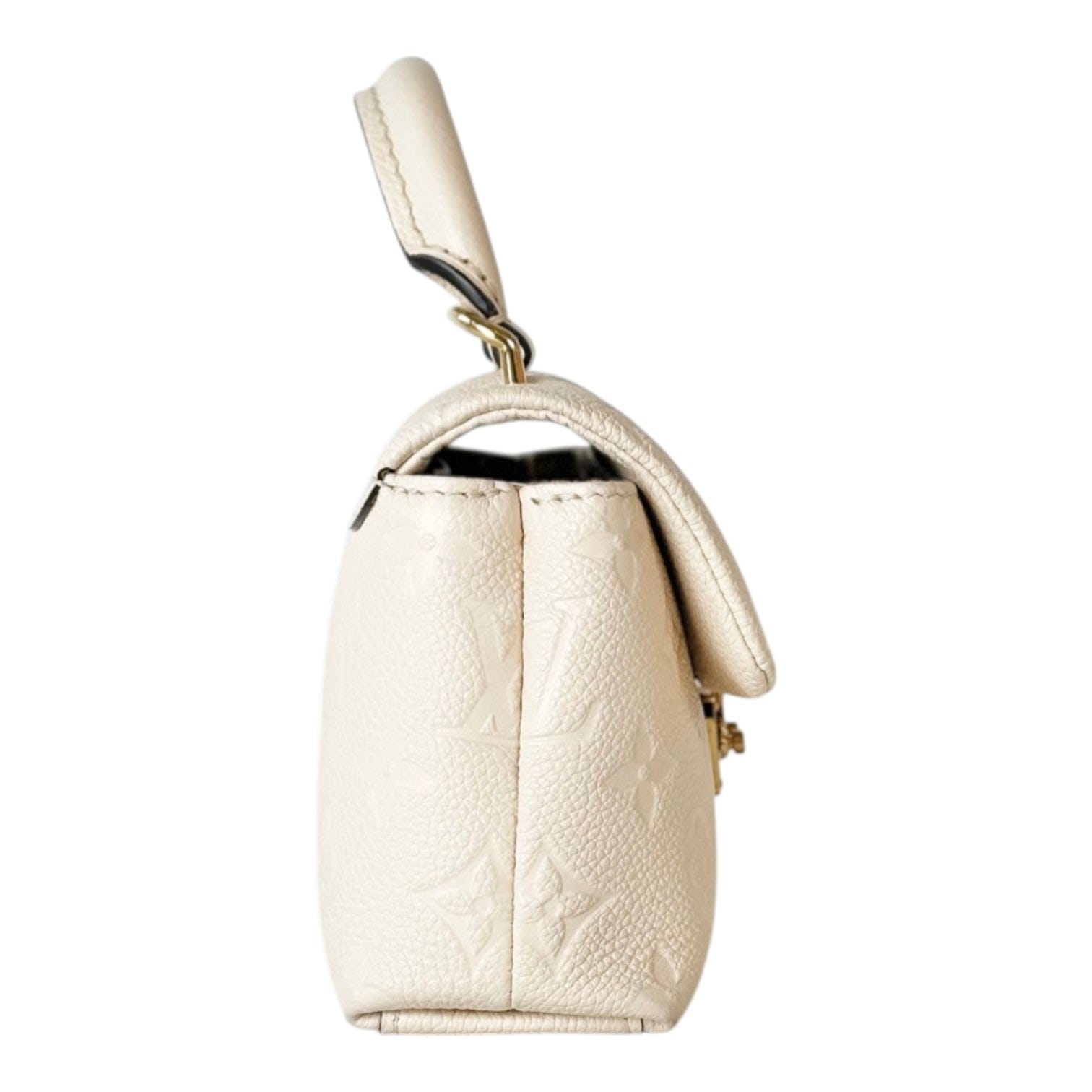 Louis Vuitton Louis Vuitton Madeleine Monogram Empreinte Calfskin White Bag