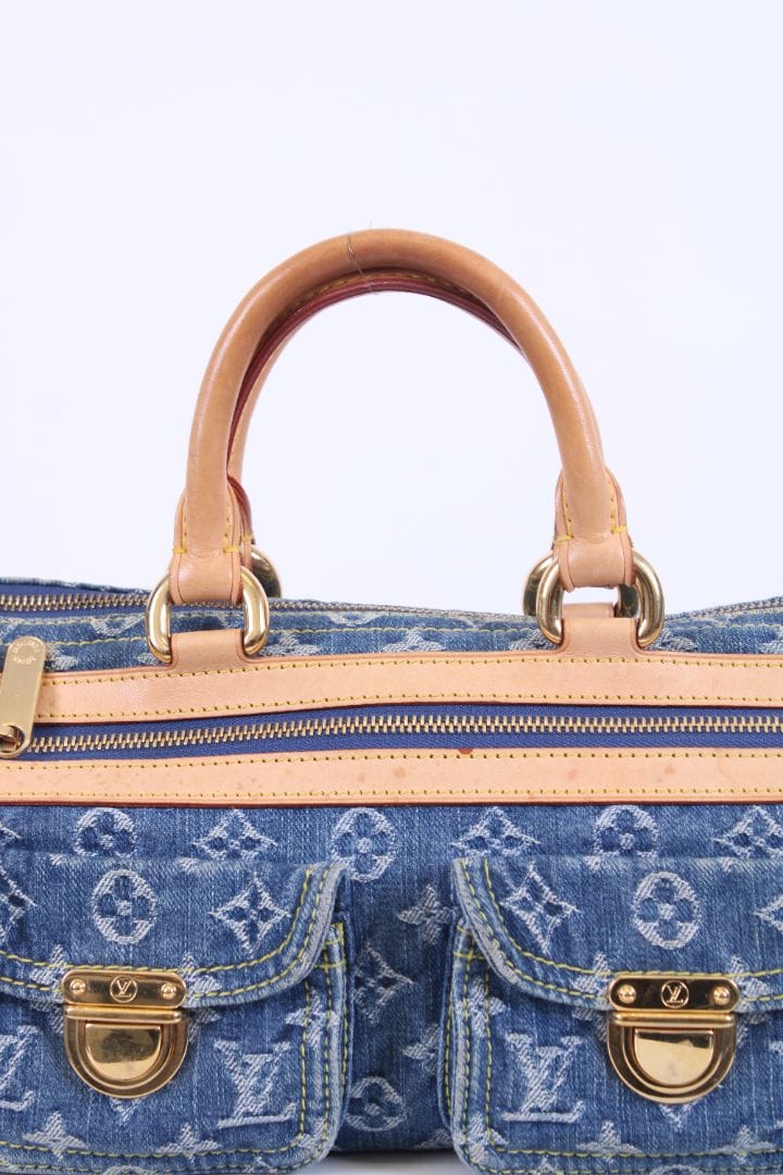 Louis Vuitton Louis Vuitton Neo Speedy Monogram Bag Denim