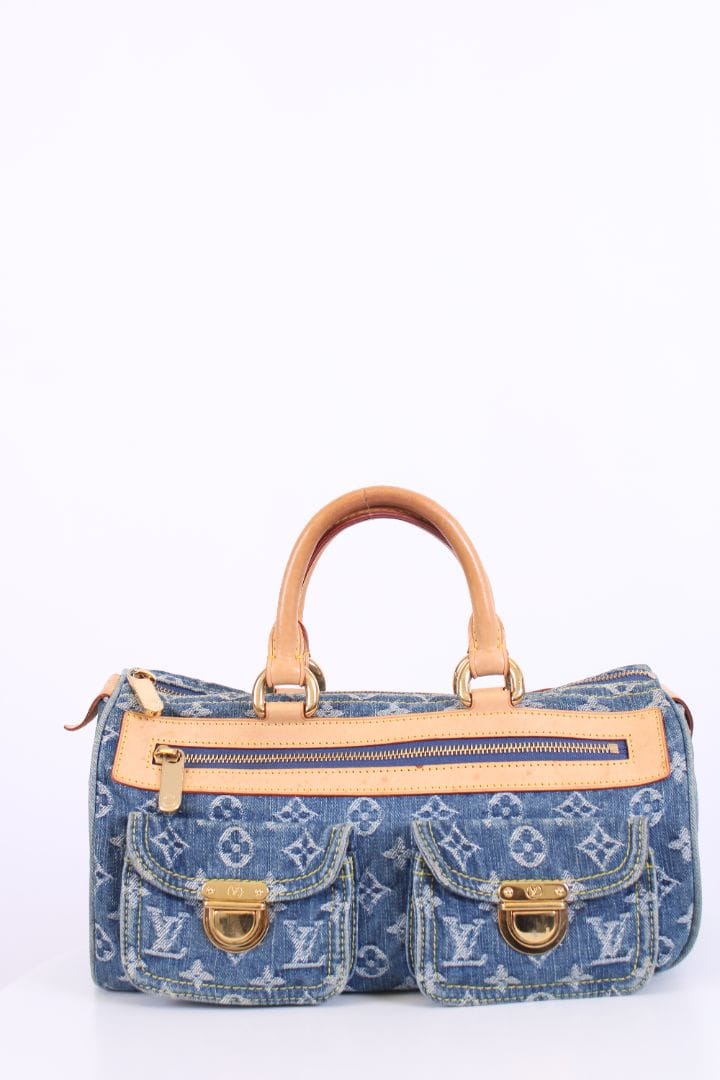 Louis Vuitton Louis Vuitton Neo Speedy Monogram Bag Denim