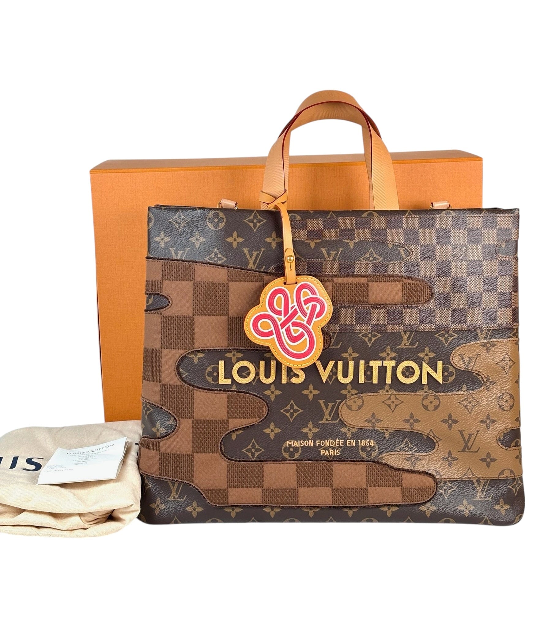 Louis Vuitton Louis Vuitton Shopper Tote MM Monogram Canvas