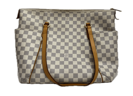 Louis Vuitton Louis Vuitton Totally MM Damier Azur White Bag