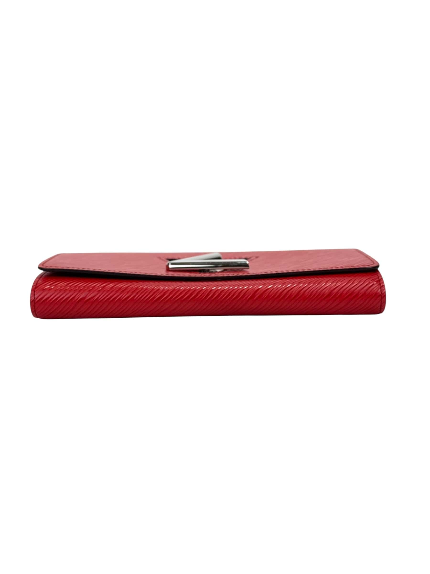 Louis Vuitton Louis Vuitton Twist Long Wallet Red Epi