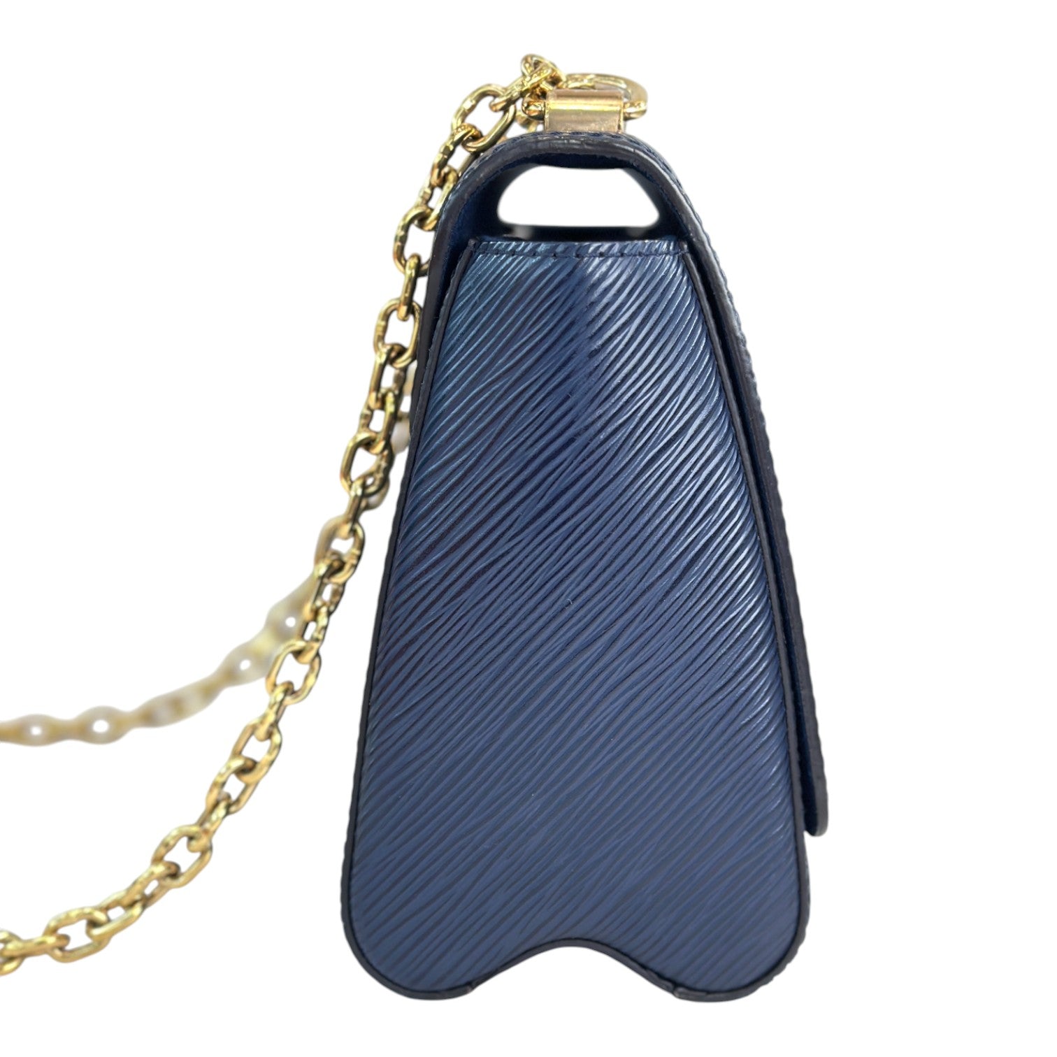 Louis Vuitton Louis Vuitton Twist MM 23cm Blue Epi Bag