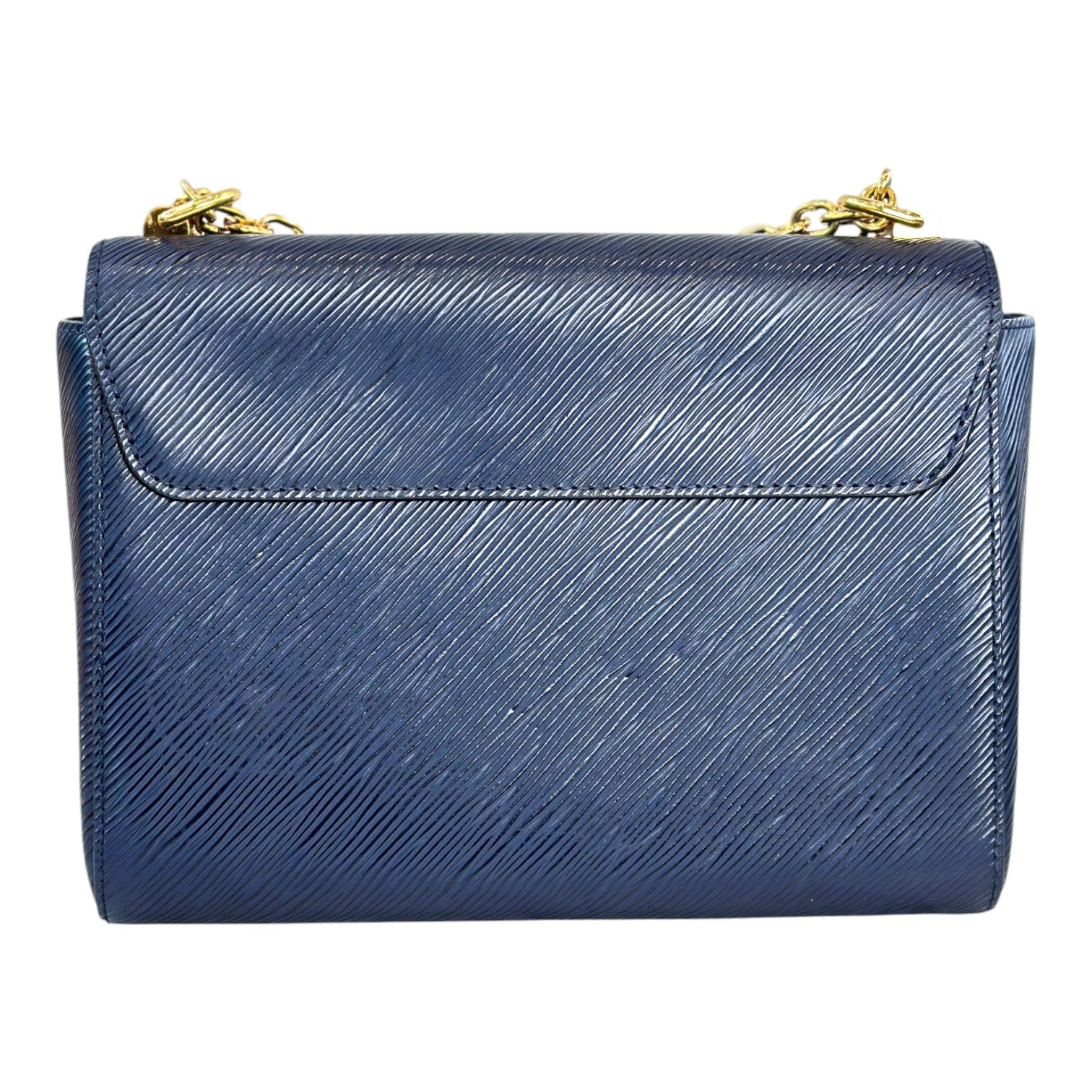 Louis Vuitton Louis Vuitton Twist MM 23cm Blue Epi Bag