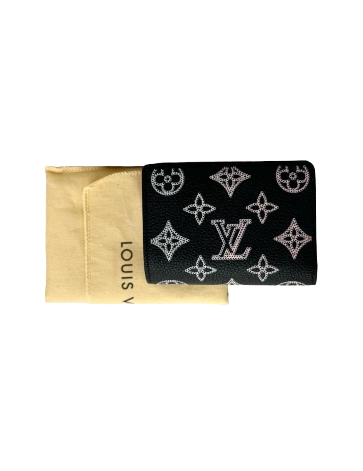 Louis Vuitton LV Black Short Wallet