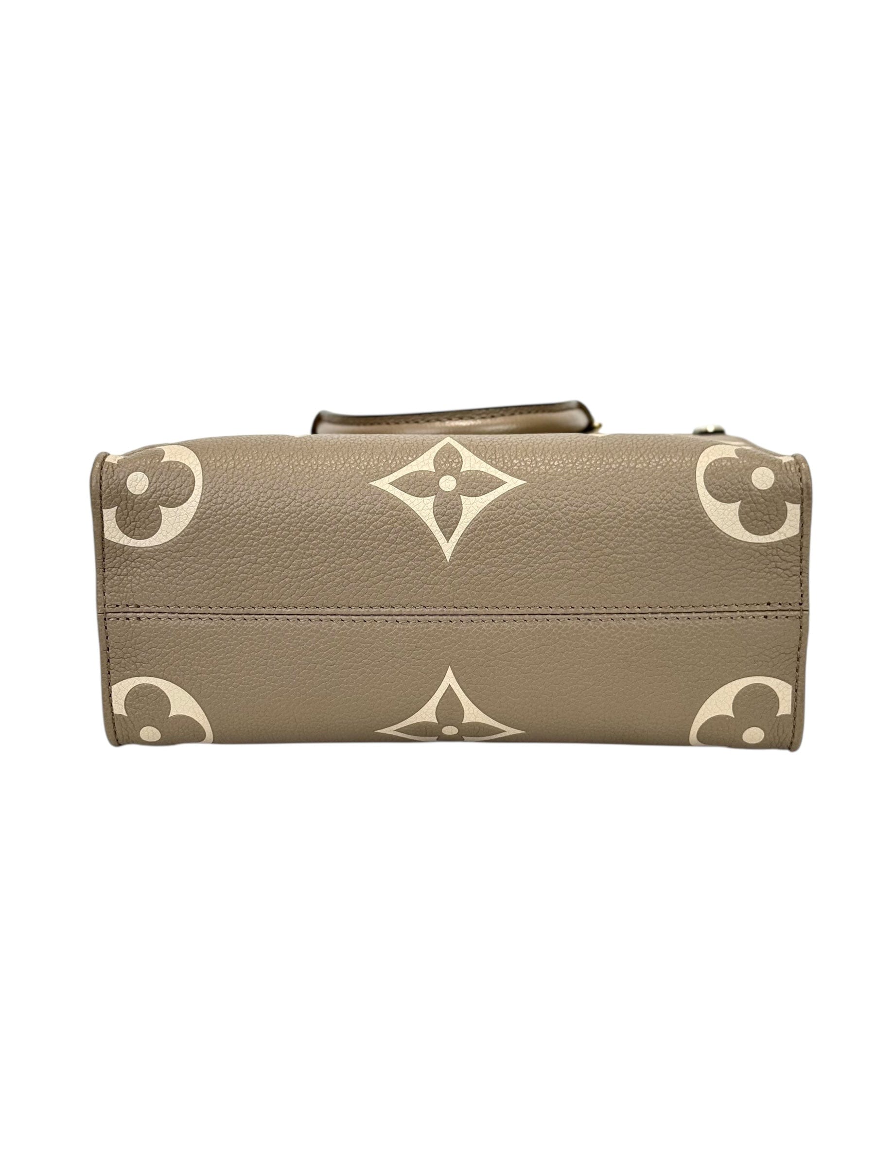 Louis Vuitton LV On The Go Bag BB in Beige