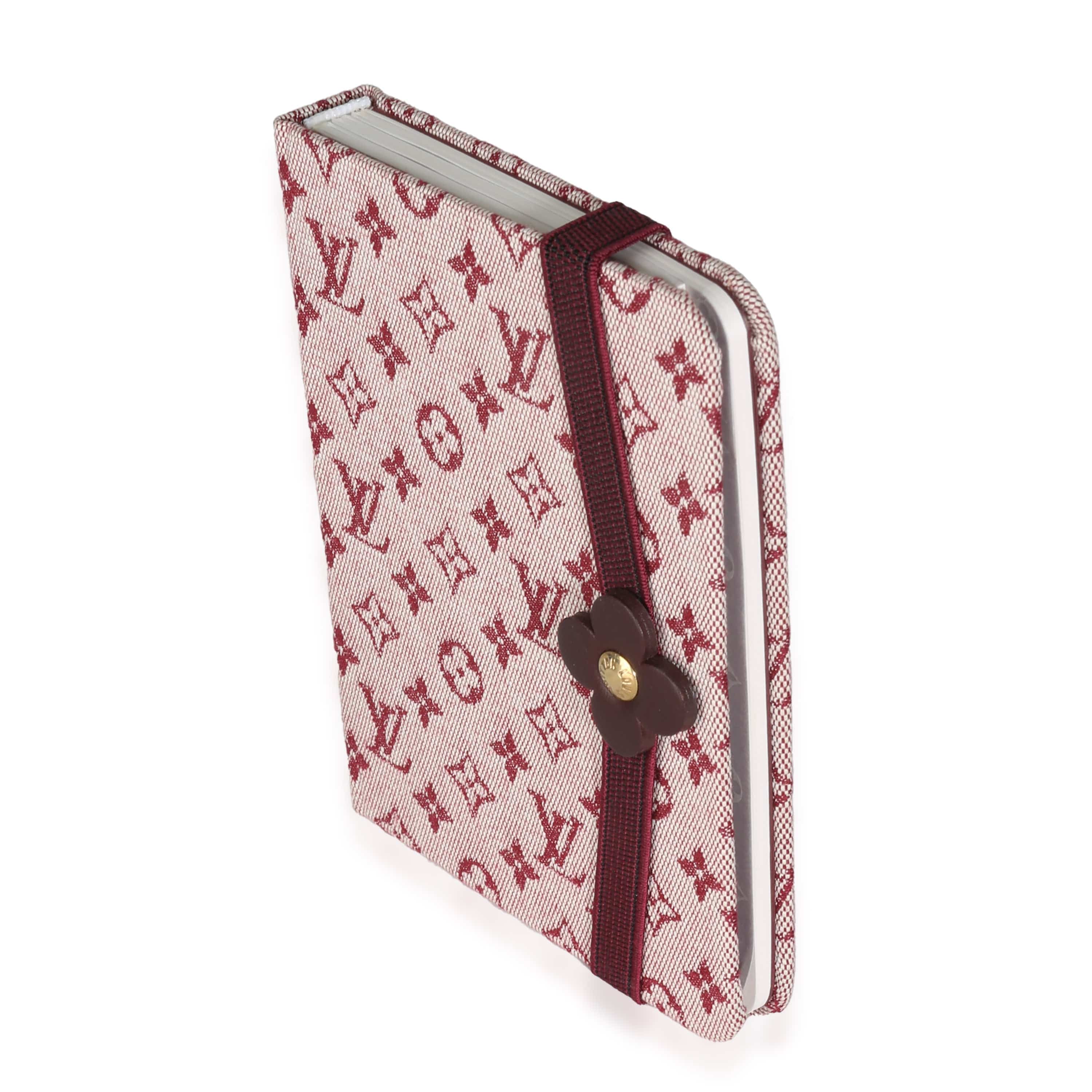 Louis Vuitton Cherry Mini Lin Notebook