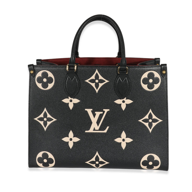 Louis Vuitton LV x YK Onthego Mm​ Black/White Monogram Empreinte