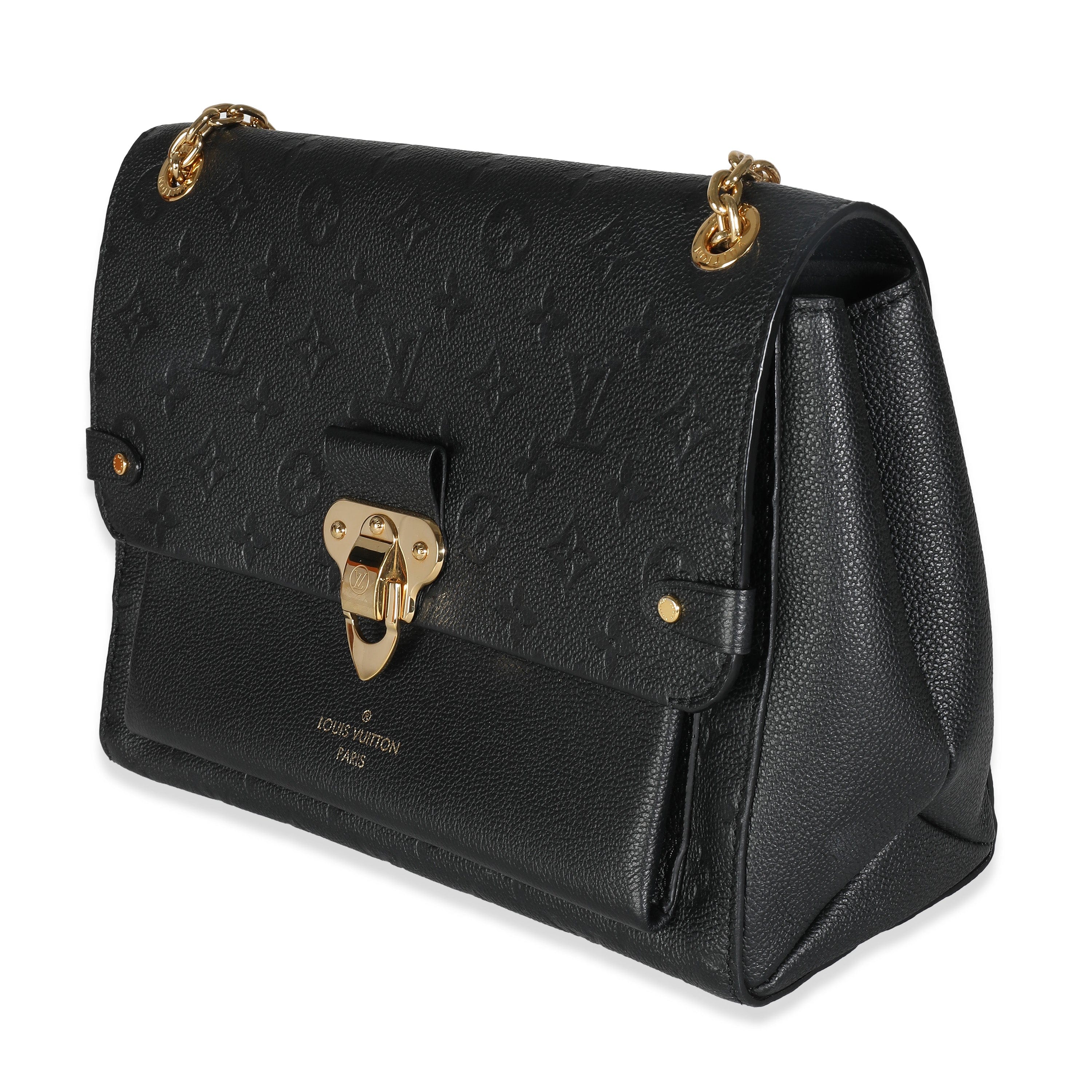 Louis Vuitton Louis Vuitton Black Empreinte Vavin MM