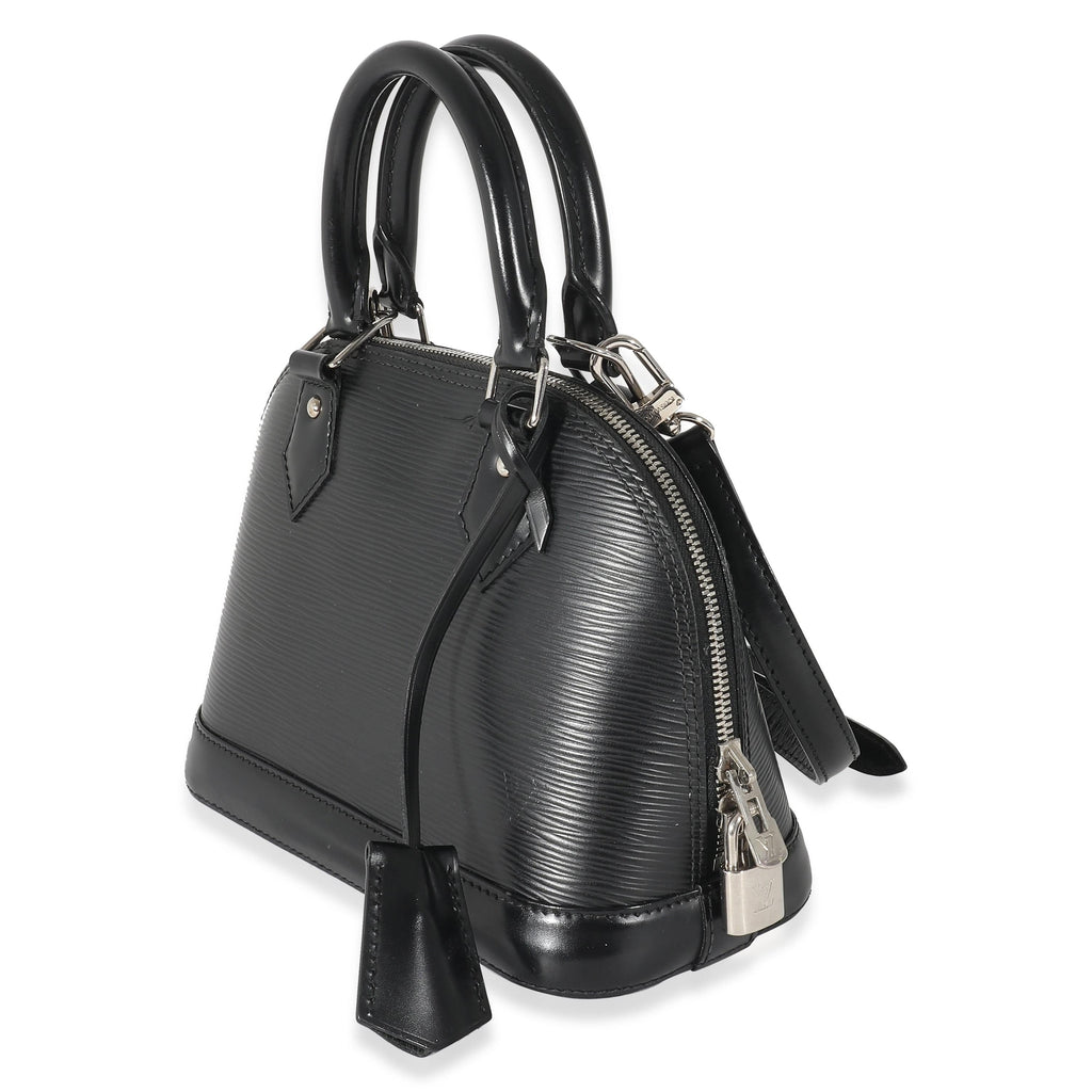 Louis Vuitton Epi leather silver/black alma BB AVC1031 – LuxuryPromise