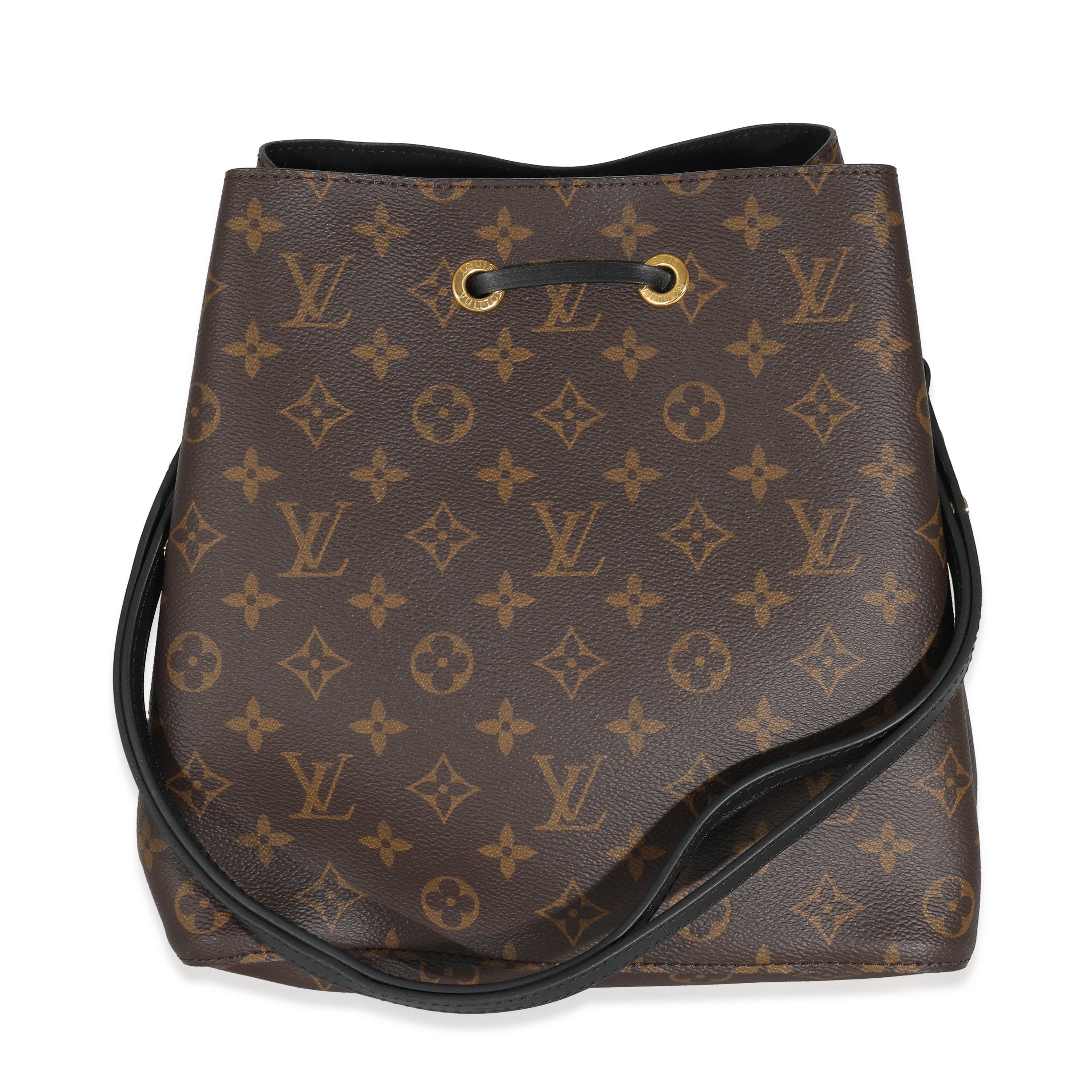 Louis Vuitton Louis Vuitton Black Monogram Canvas NeoNoe MM