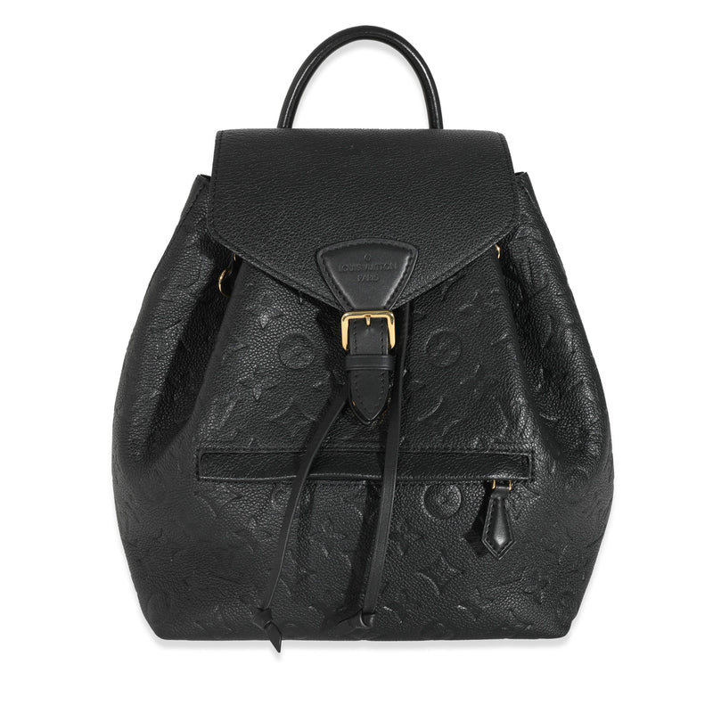 M45205 Louis Vuitton 2020 Monogram Empreinte Montsouris Backpack-Black