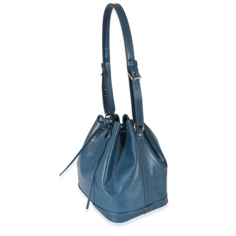 Louis Vuitton Noe PM Bucket Bag in Toledo Blue EPI Leather, France