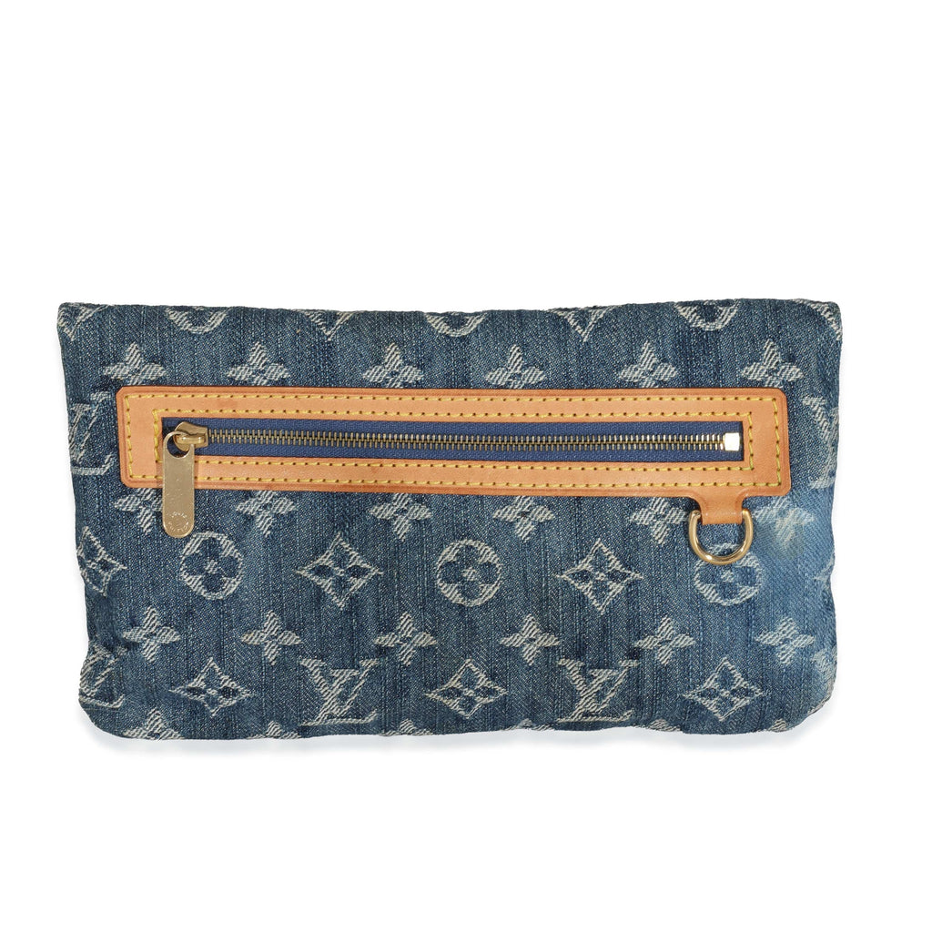 Louis Vuitton Blue Monogram Denim Plat Pochette – LuxuryPromise