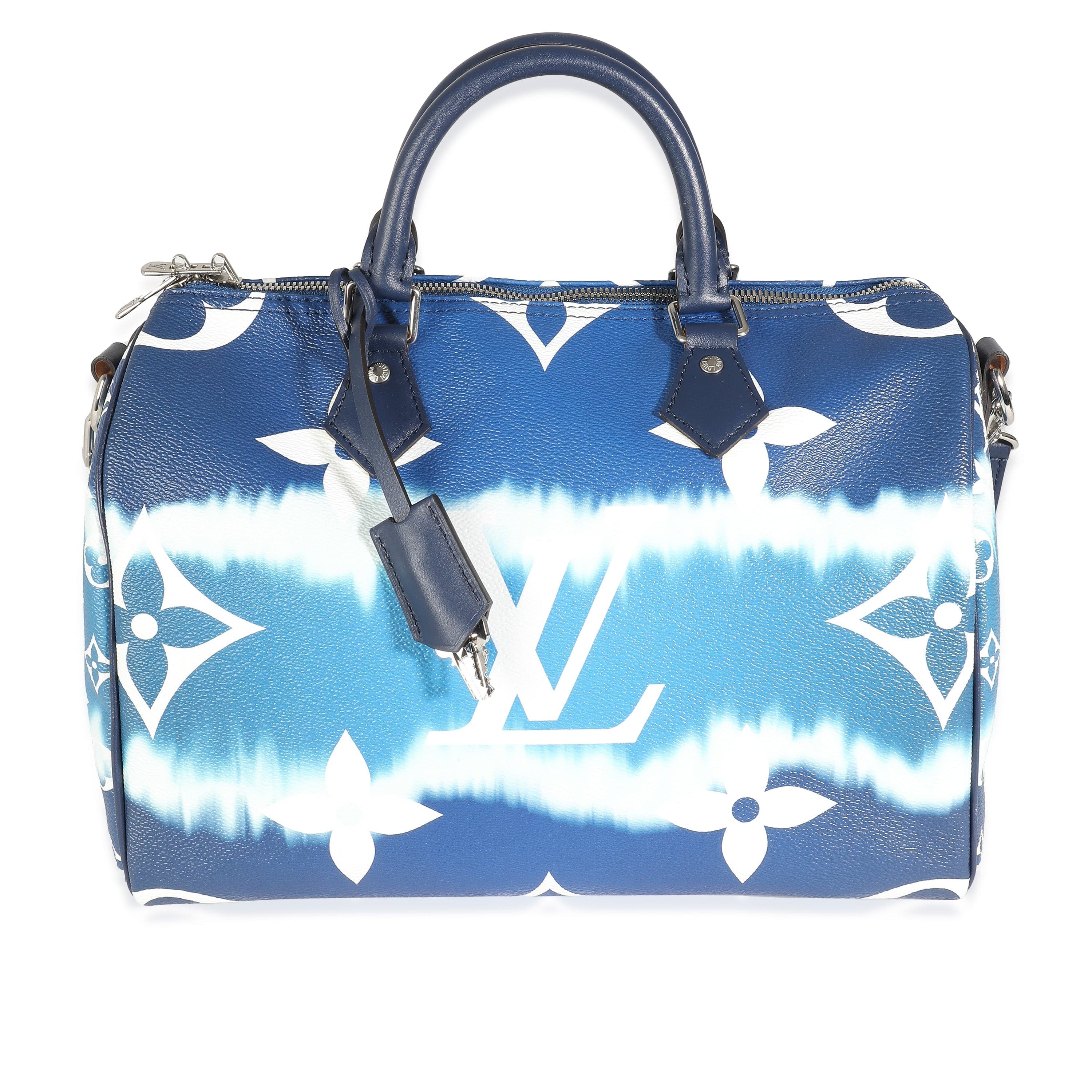 Louis Vuitton Louis Vuitton Blue Monogram Escale Canvas Speedy Bandouliere 30