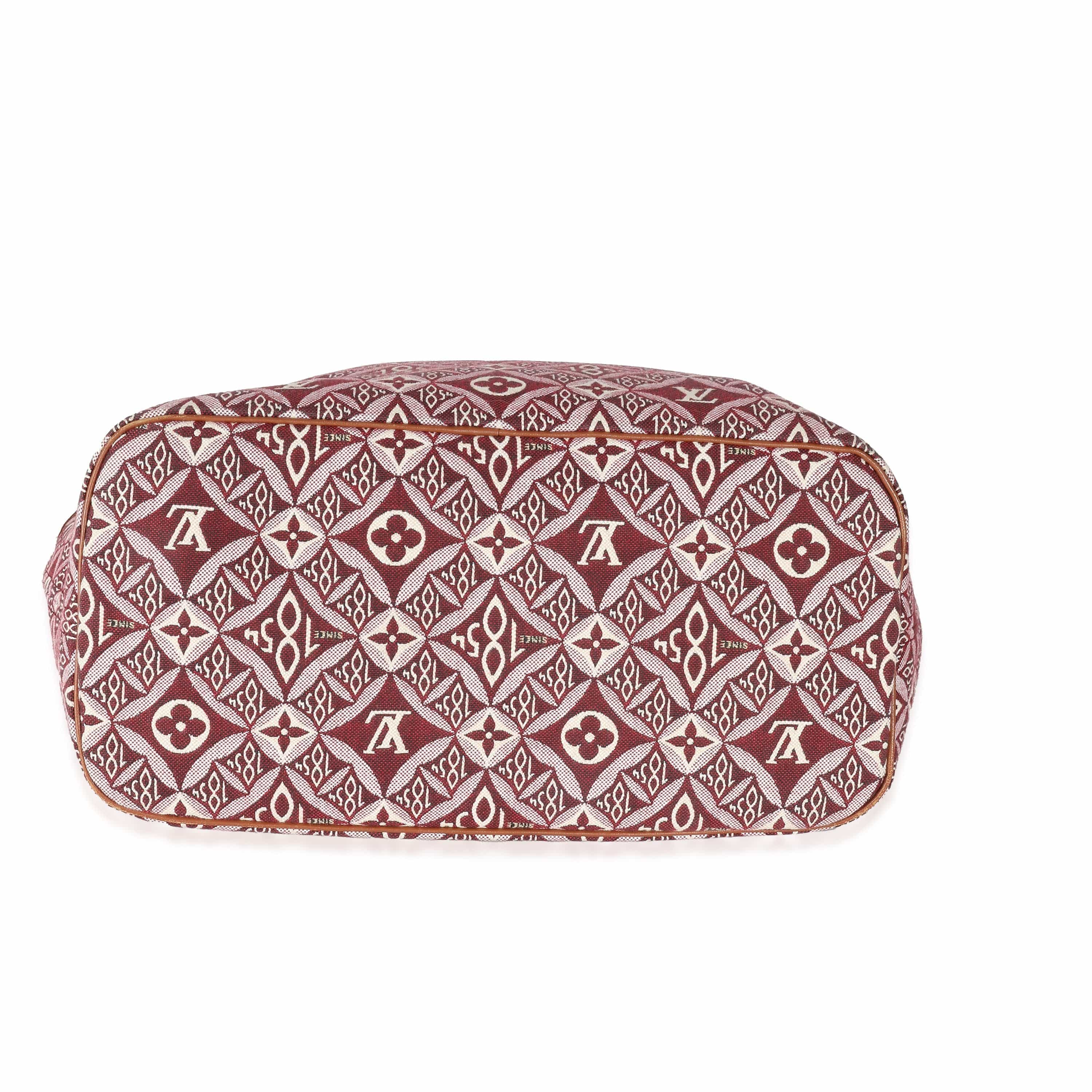 Louis Vuitton Louis Vuitton Bordeaux Jacquard Since 1854 Neverfull MM