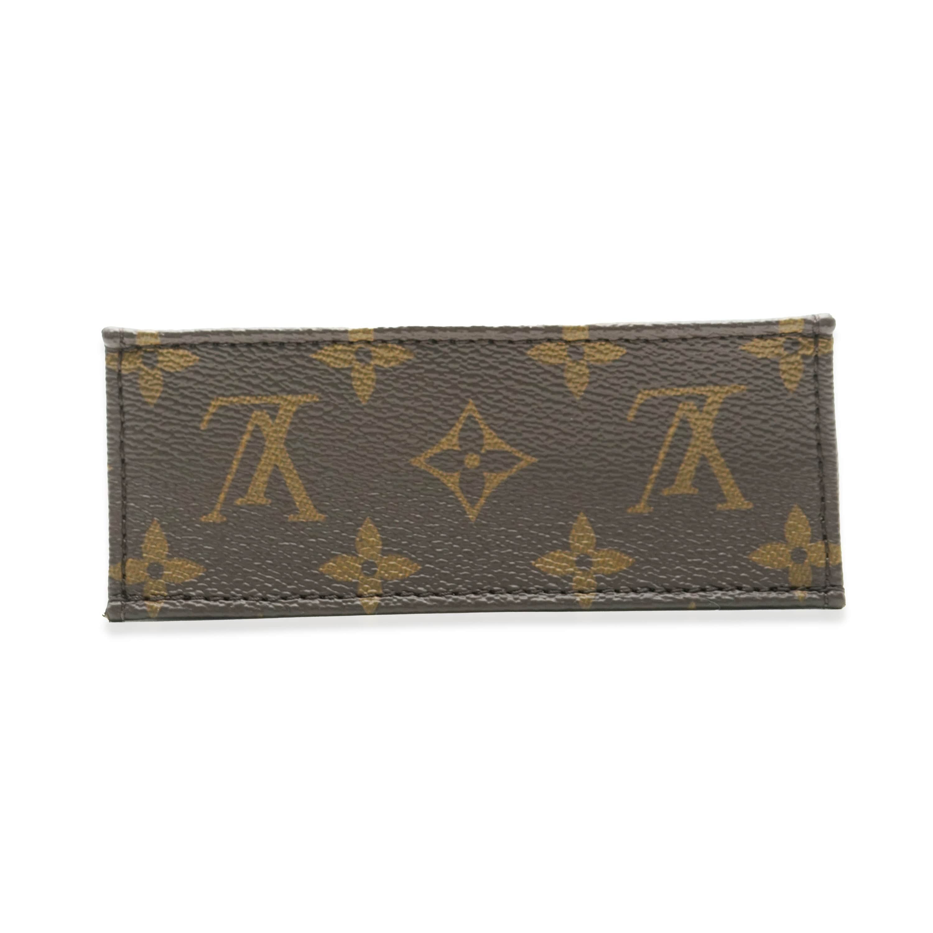 Louis Vuitton Louis Vuitton Brown Monogram Canvas Petit Sac Plat