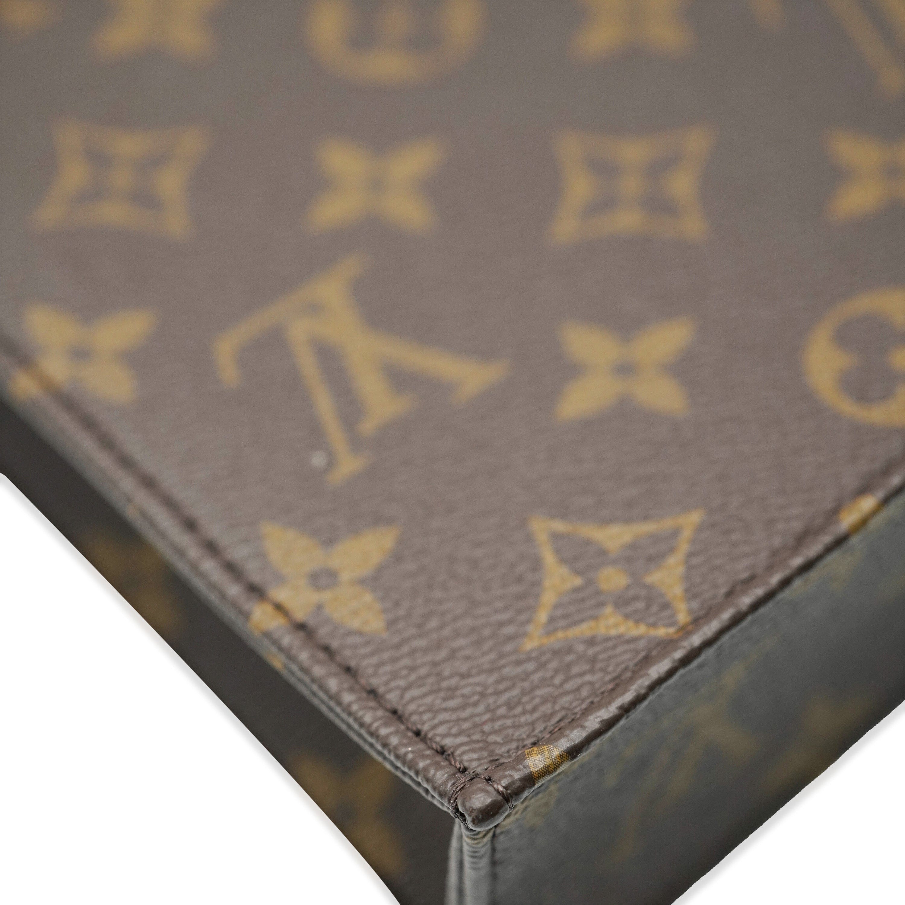 Louis Vuitton Louis Vuitton Brown Monogram Canvas Petit Sac Plat