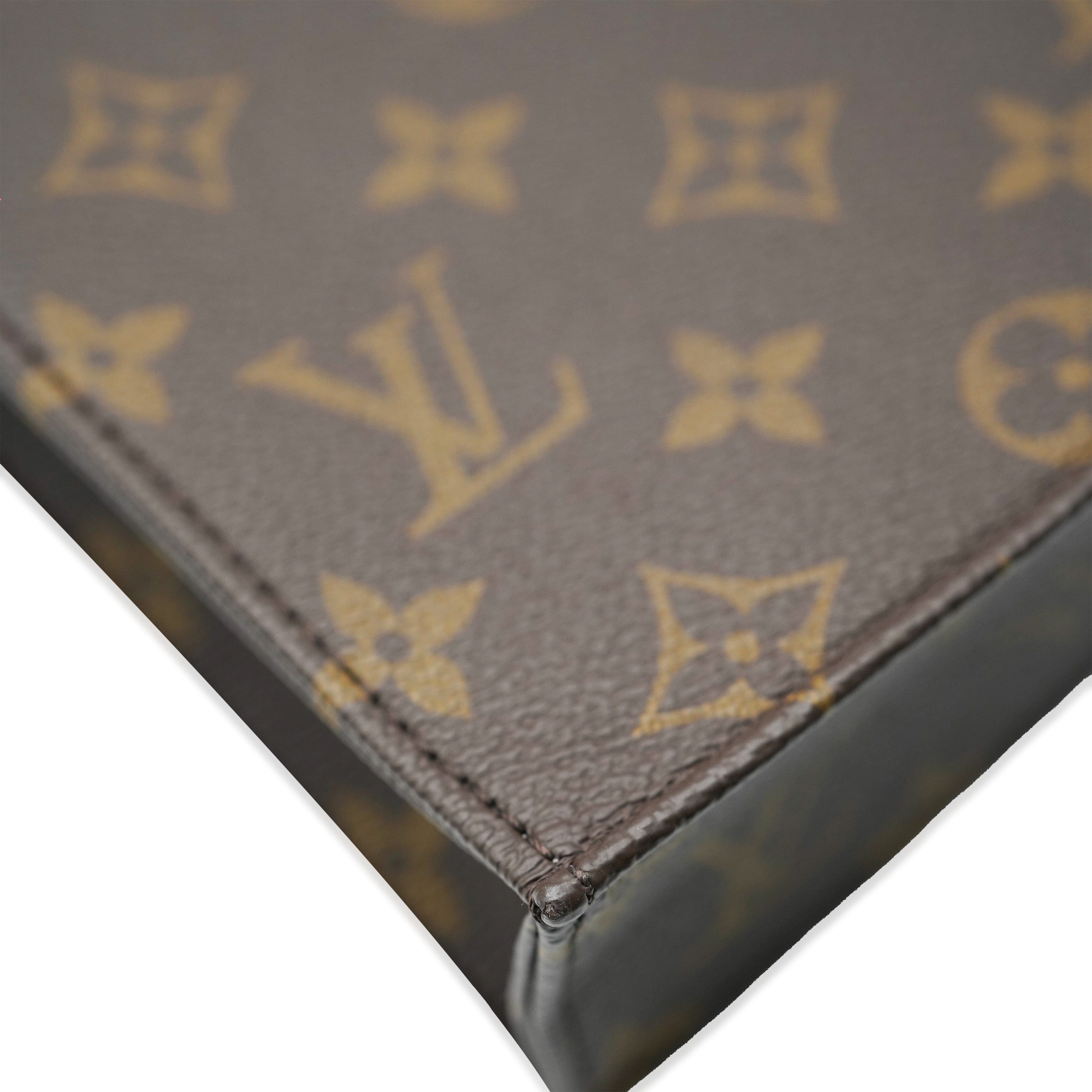 Louis Vuitton Louis Vuitton Brown Monogram Canvas Petit Sac Plat