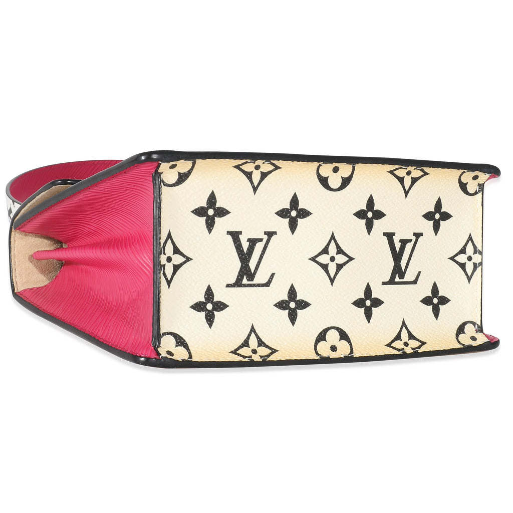 Louis Vuitton Spring Street Vernis Epi Monogram Silver Yellow Shoulder Bag