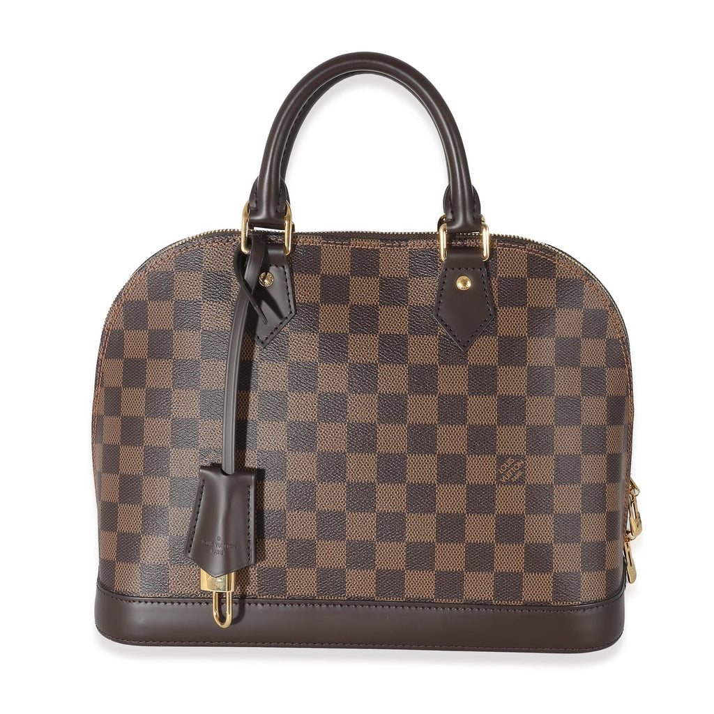 Louis Vuitton Damier Ebene Canvas Alma PM Bag Louis Vuitton