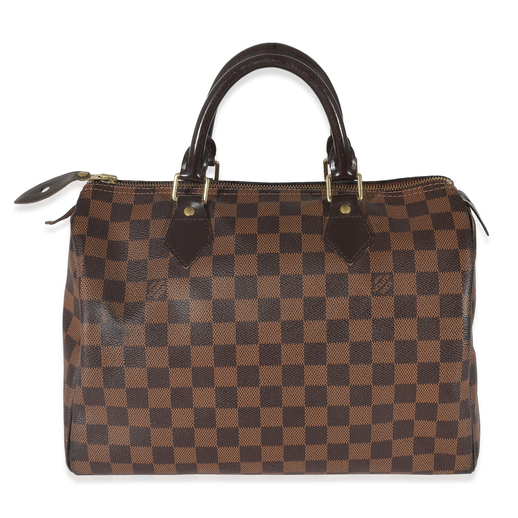 Louis Vuitton Damier Ebene Speedy Bag 30 Brown