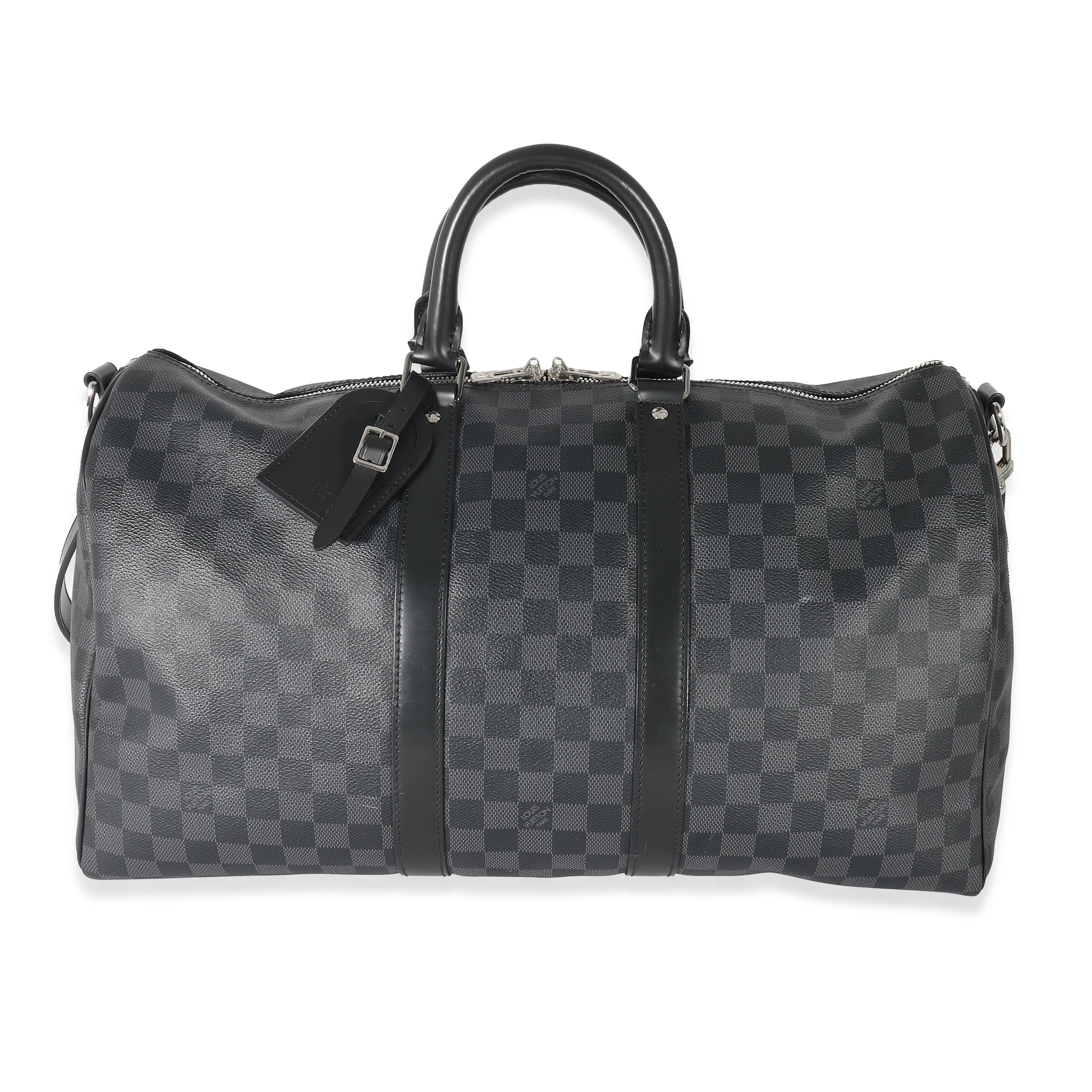 Louis Vuitton Louis Vuitton Damier Graphite Canvas Keepall Bandouliere 45