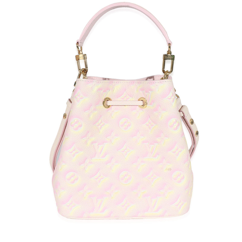 Louis Vuitton Stardust Neonoe & Drawstring Bag Mini Pink Monogram Empreinte  NEW
