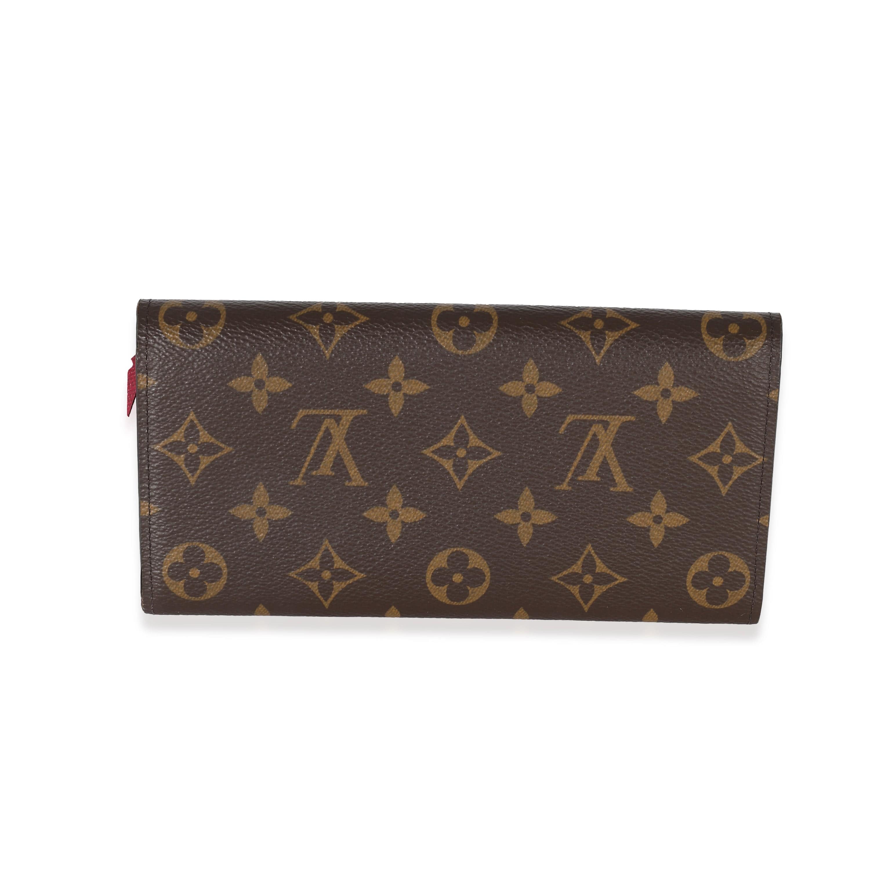 Louis Vuitton Louis Vuitton Fuchsia Monogram Canvas Emilie Wallet