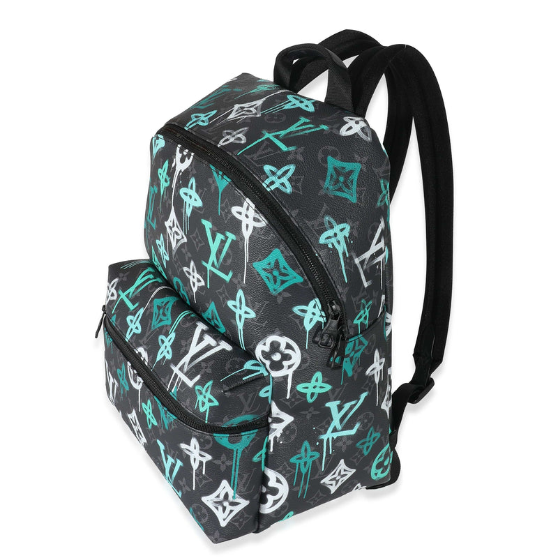 Louis Vuitton Discovery Backpack LV Graffiti Multicolor in Coated