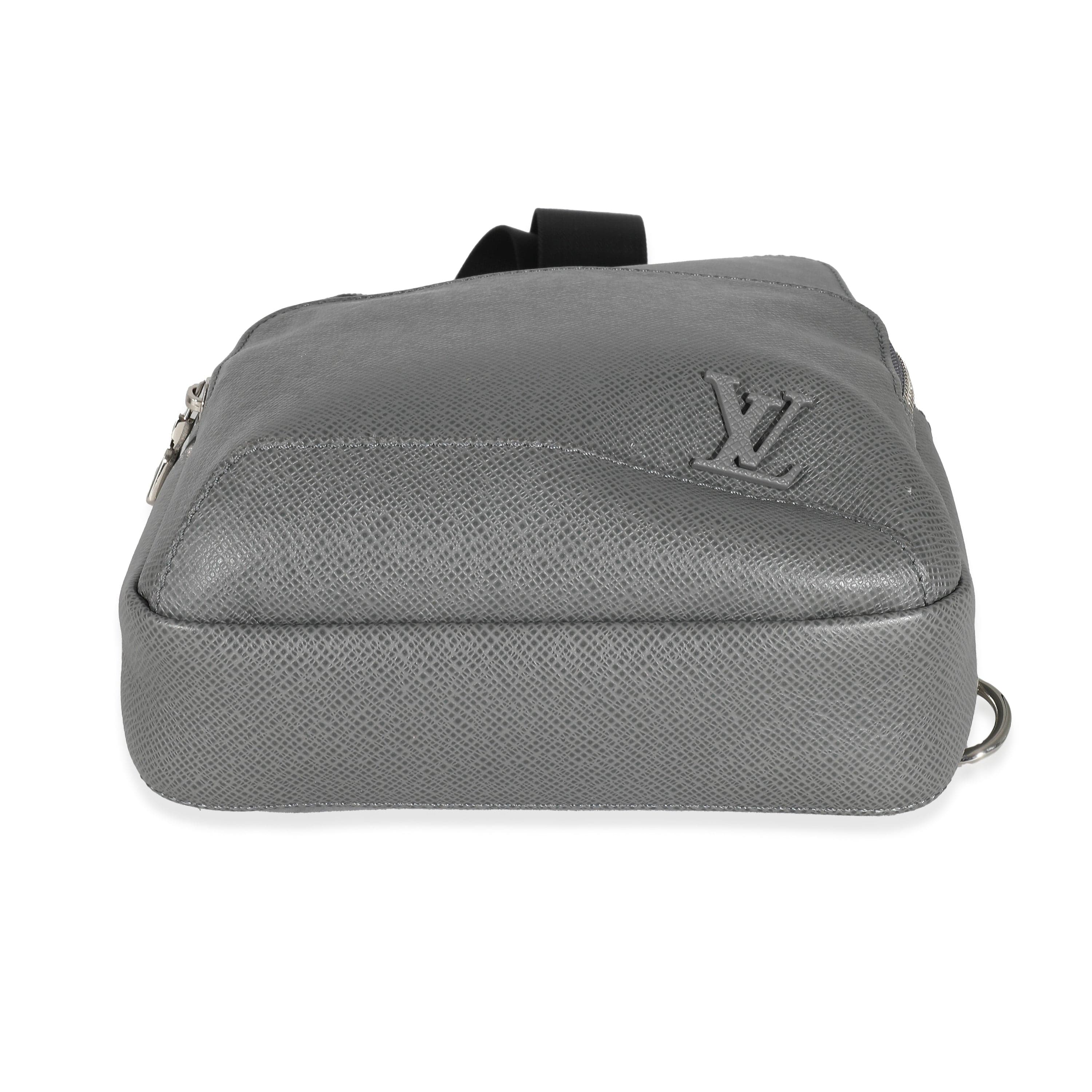 Louis Vuitton Louis Vuitton Grey Taiga Avenue Sling Bag