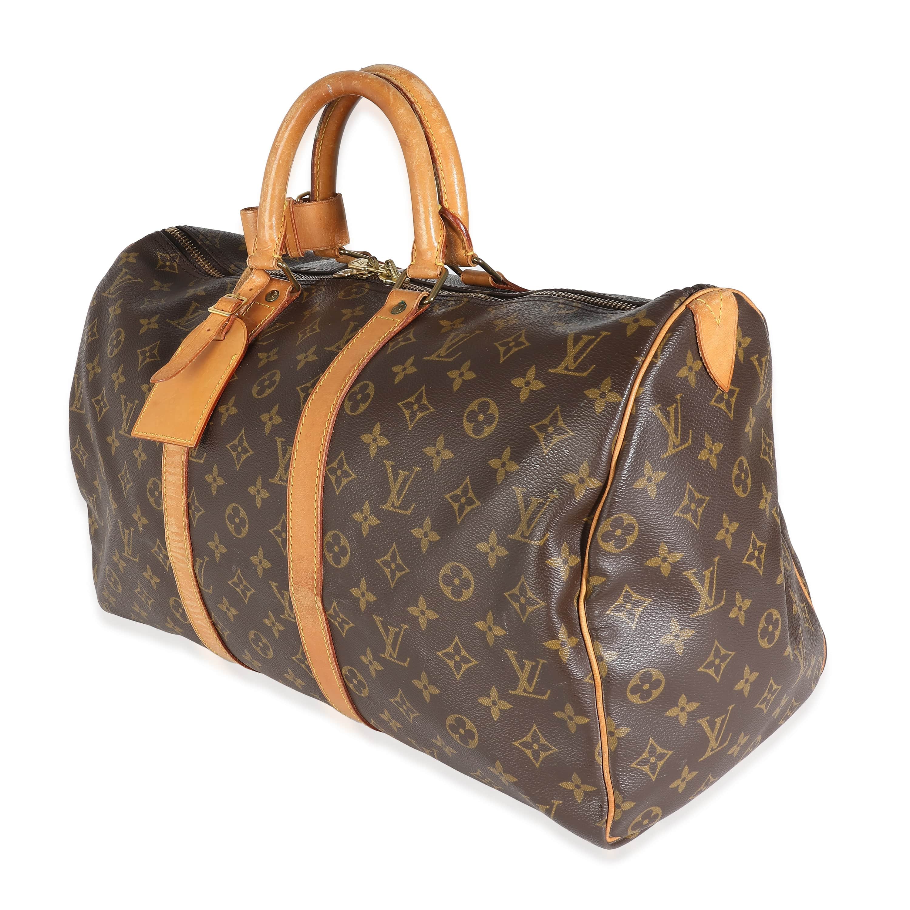 Louis Vuitton Louis Vuitton Monogram Canvas Keepall 45