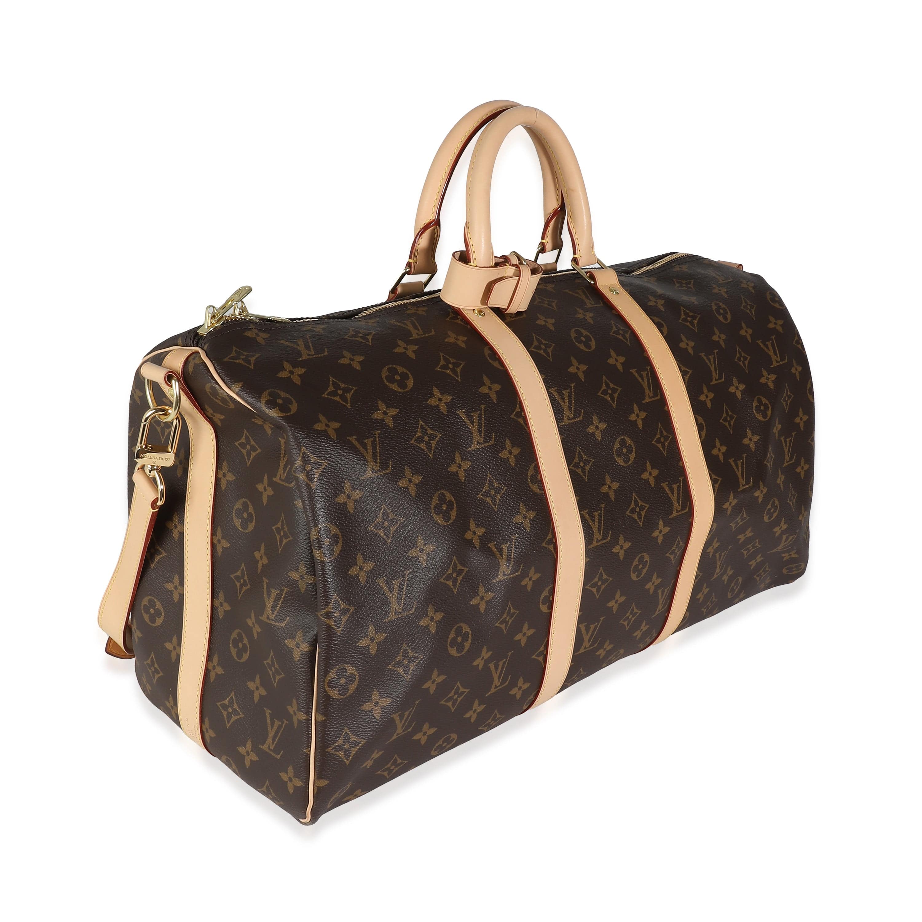 Louis Vuitton Louis Vuitton Monogram Canvas Keepall Bandouliere 50