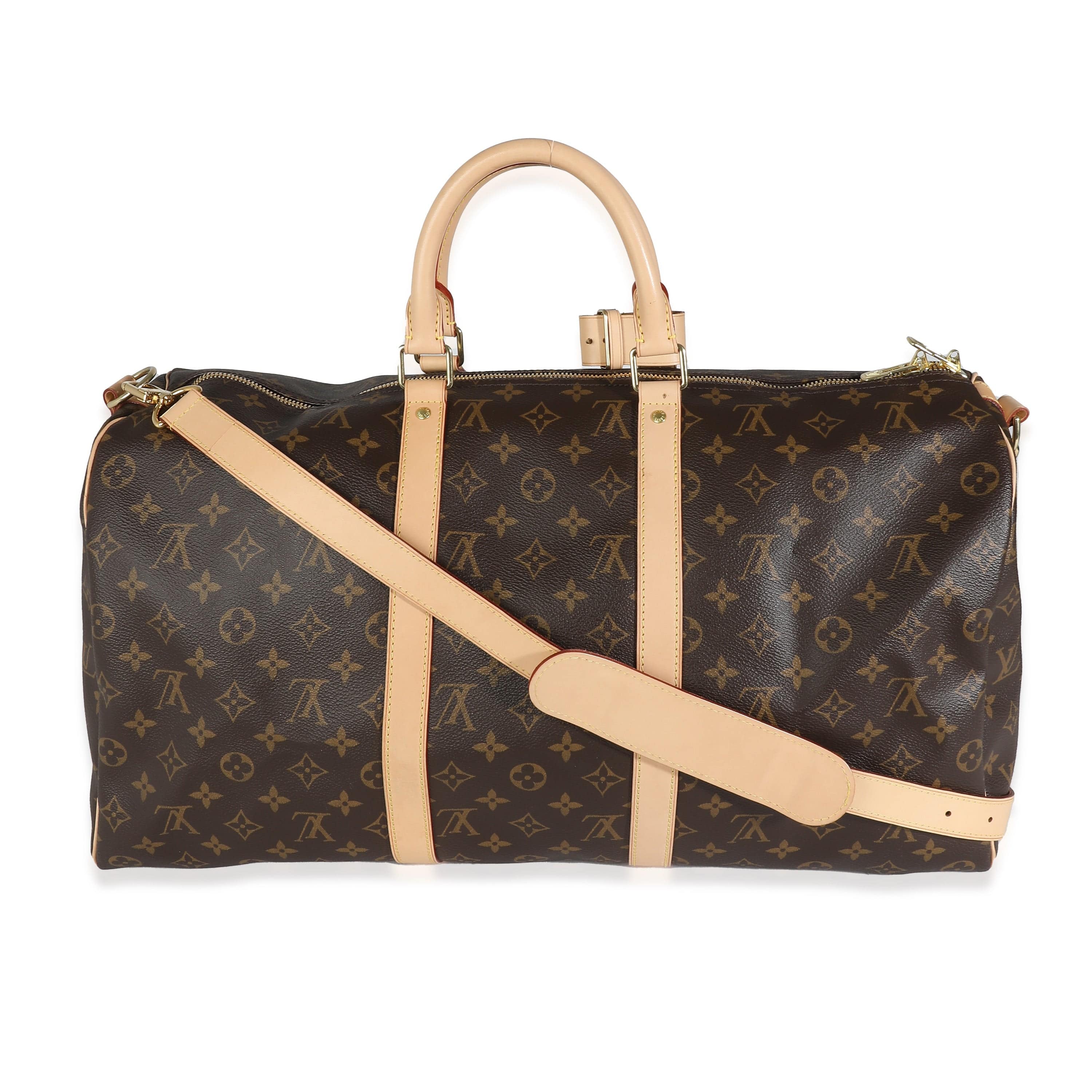 Louis Vuitton Louis Vuitton Monogram Canvas Keepall Bandouliere 50