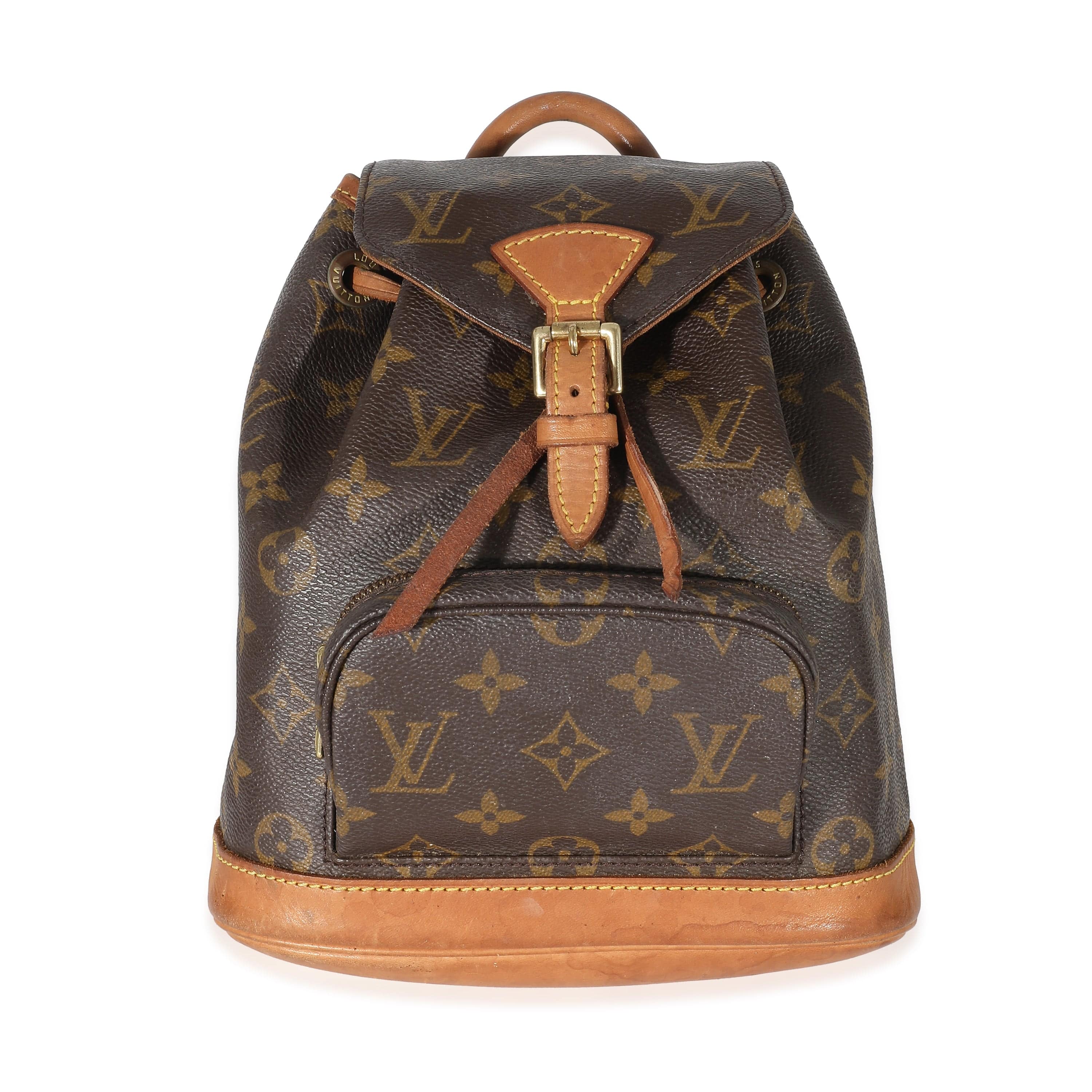 Louis Vuitton Louis Vuitton Monogram Canvas Mini Montsouris Backpack