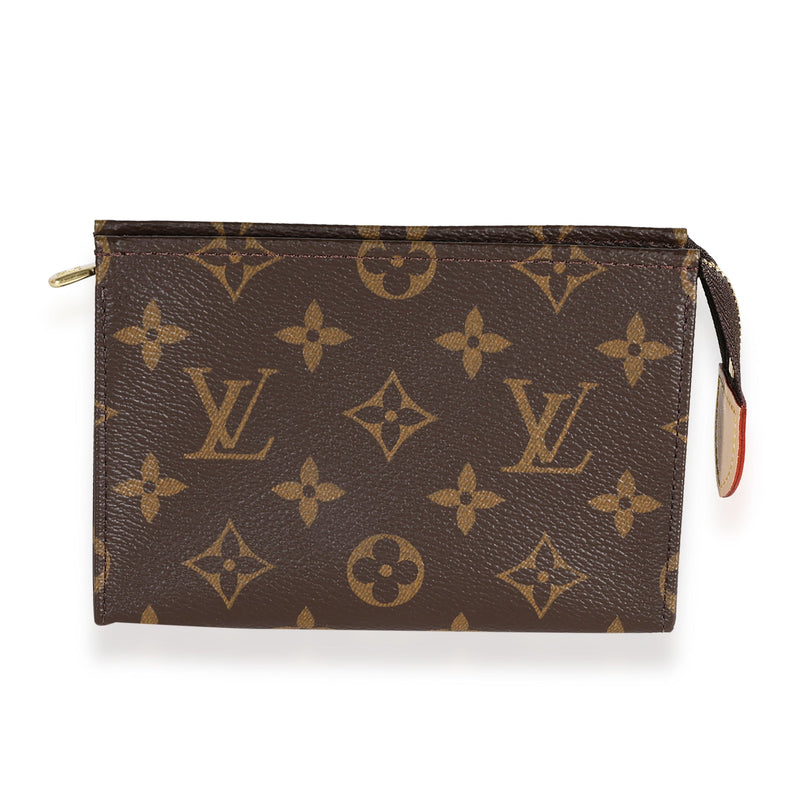 Louis Vuitton Toiletry Pouch Monogram Canvas 15 Brown