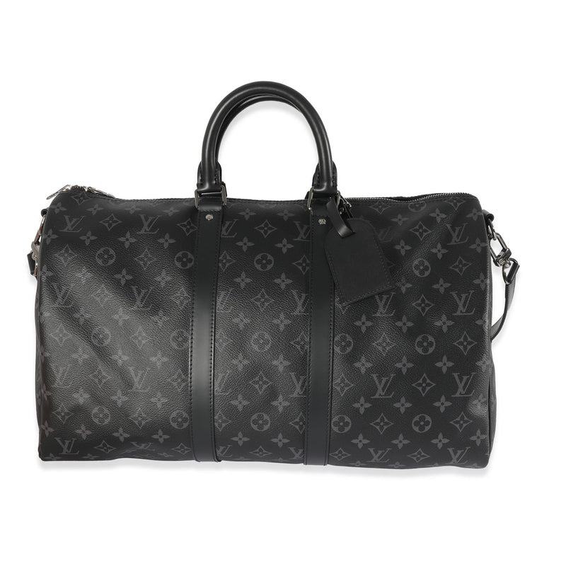 Louis Vuitton Monogram Eclipse Canvas Keepall Bandouliere 45 Bag Louis  Vuitton