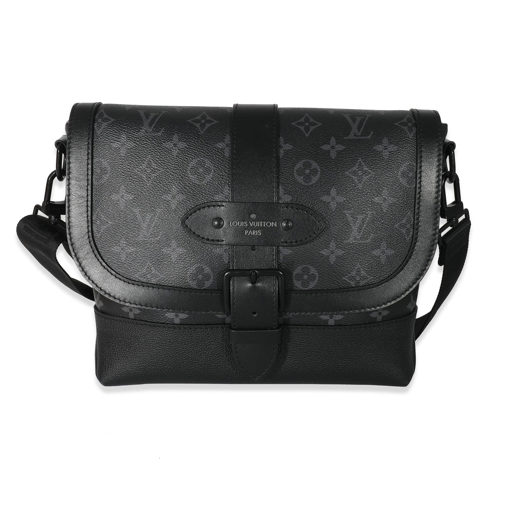 Louis Vuitton Saumur Messenger Eclipse Monogram Eclipse