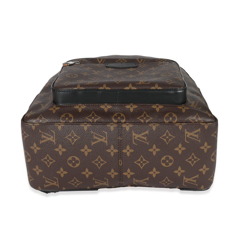 Louis Vuitton Monogram Macassar Canvas Josh Backpack Bag Brown Cloth  ref.1050096 - Joli Closet