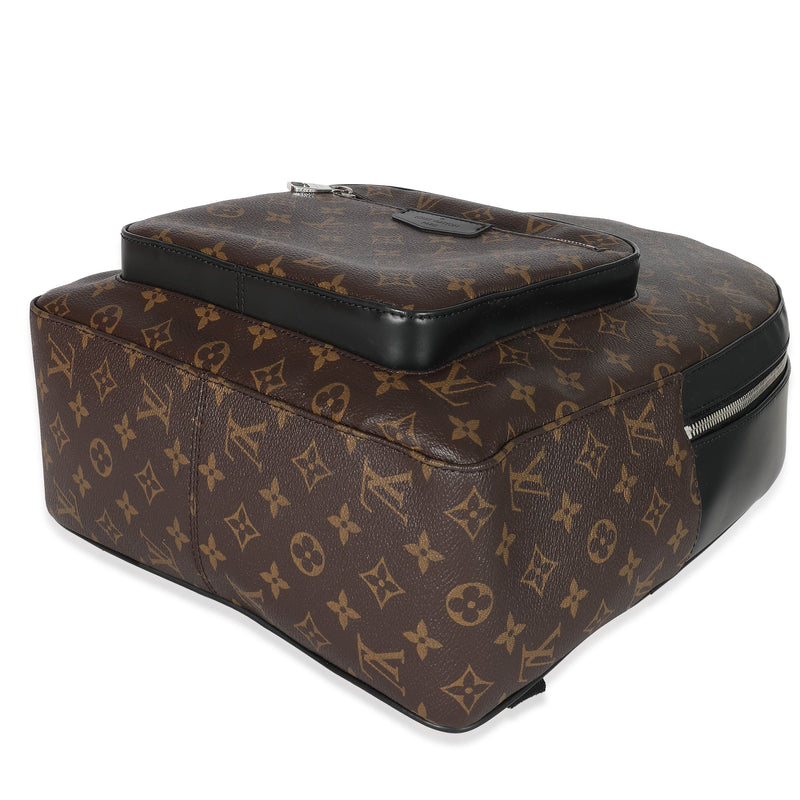 Louis Vuitton Monogram Macassar Canvas Josh Backpack Bag Brown Cloth  ref.587697 - Joli Closet