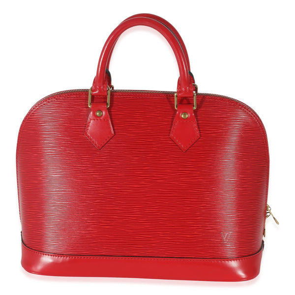 Louis Vuitton Red Epi Alma PM – LuxuryPromise