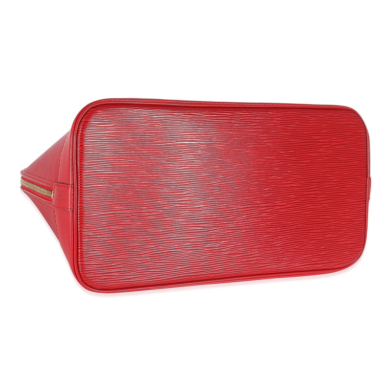 Louis Vuitton Red Epi Alma PM – LuxuryPromise